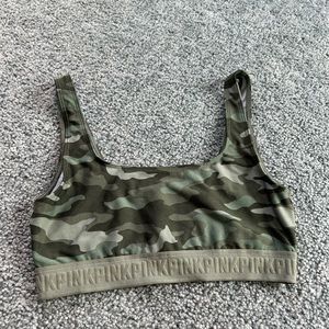 PINK camo sports bra ultimate